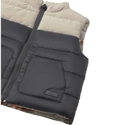 Mayoral Reversible Vest In Black