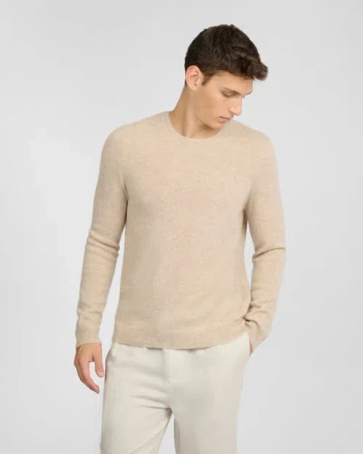 Onia Linen Cashmere Rollneck Sweater In Neutral