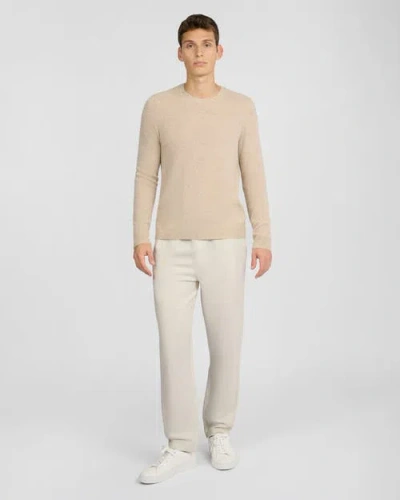 Onia Linen Cashmere Rollneck Sweater In Neutral