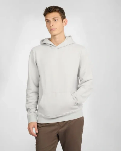 Onia Terry Pullover Hoodie In Gray