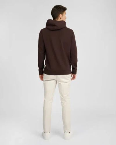 Onia Terry Pullover Hoodie Dark Java In Brown