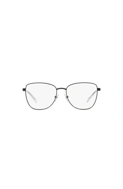 Lenscrafters 53mm Irregular Optical Glasses In Black