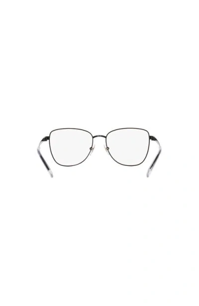 Lenscrafters 53mm Irregular Optical Glasses In Black