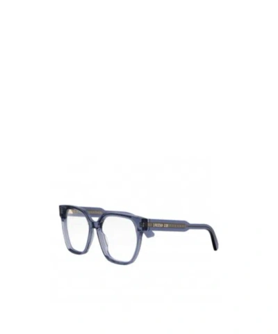 Dior Eyewear Prismeo S3i Square Frame Glasses In Blue