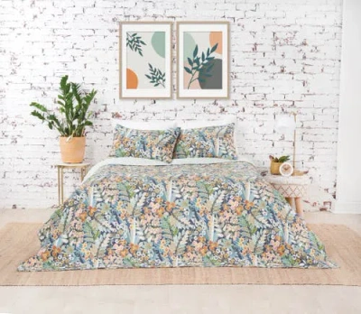 Carol & Frank Posy Quilt Set Bedding Set In Multi