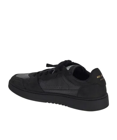 Axel Arigato Dice Lo Panelled Low-top Sneakers In Black
