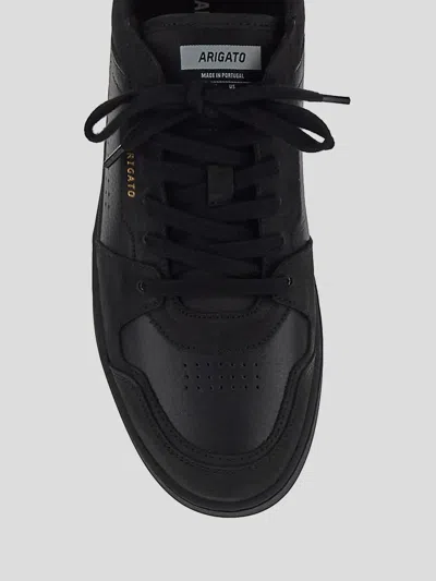 Axel Arigato Dice Lo Panelled Low-top Sneakers In Black