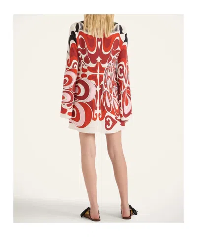 La Doublej La Double J Mini Supremes Swing Dress In Red