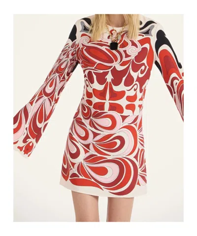 La Doublej La Double J Mini Supremes Swing Dress In Red