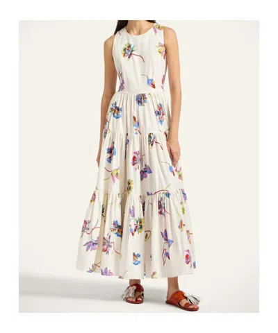 La Doublej Sleeveless Big Dress In White