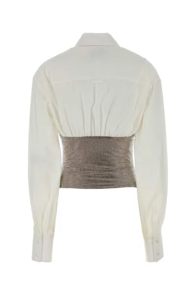 Giuseppe Di Morabito Women White Poplin Shirt In White