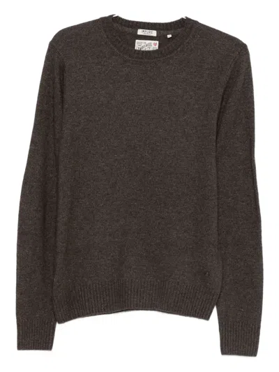 Impure Charlie Crew-neck Sweater In Black
