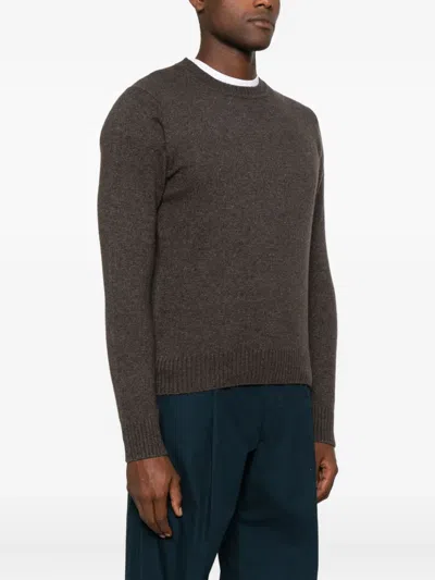 Impure Charlie Crew-neck Sweater In Black