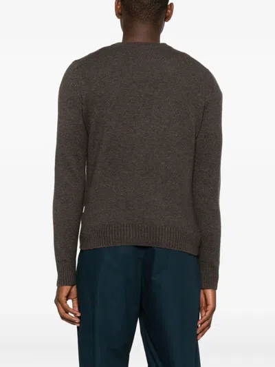 Impure Charlie Crew-neck Sweater In Black