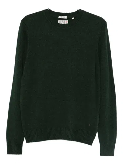 Impure Charlie Crew-neck Sweater In Black