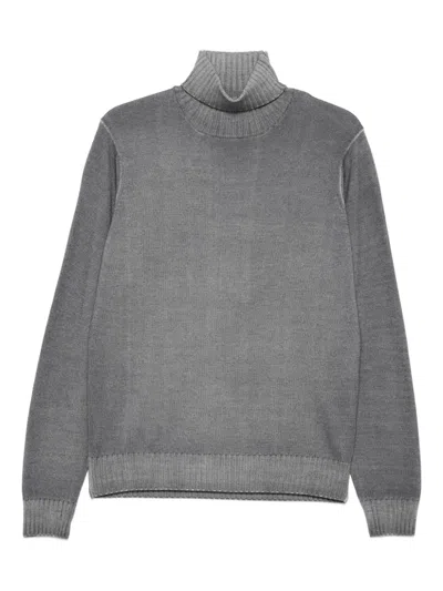 Filippo De Laurentiis Roll-neck Sweater In Gray