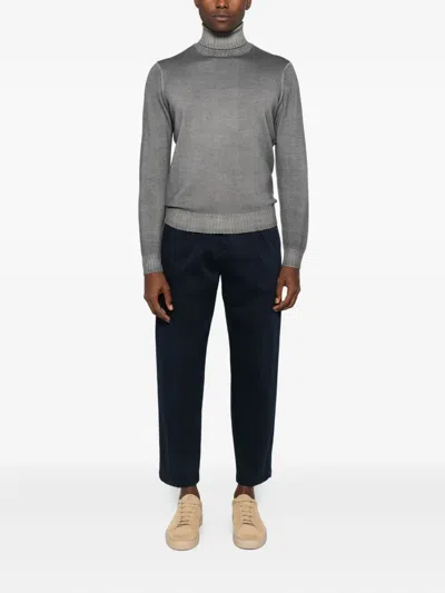 Filippo De Laurentiis Roll-neck Sweater In Gray