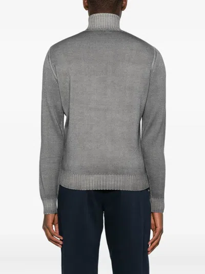 Filippo De Laurentiis Roll-neck Sweater In Gray