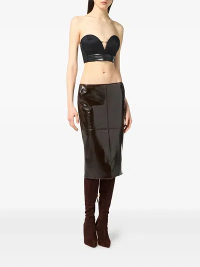 Elisabetta Franchi Top - Negro In Black