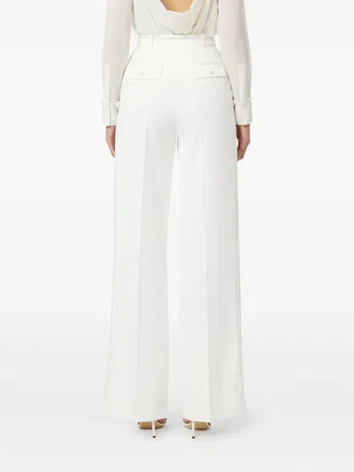 Elisabetta Franchi Pants In White