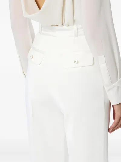 Elisabetta Franchi Pants In White