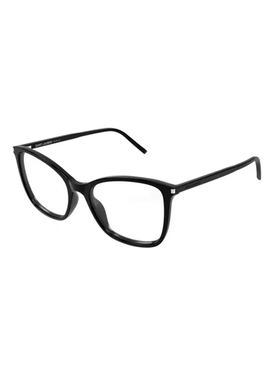Saint Laurent Full-frame Plain Mirror In Black