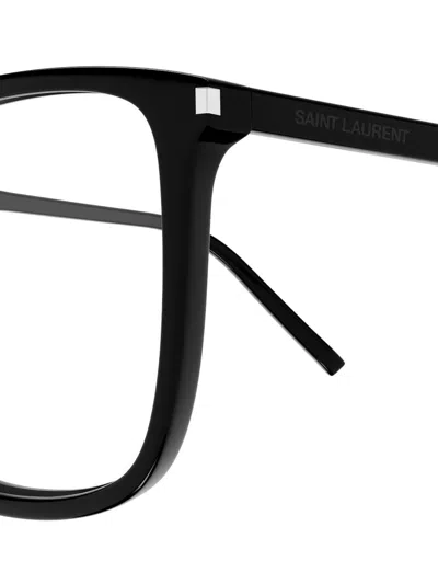Saint Laurent Full-frame Plain Mirror In Black