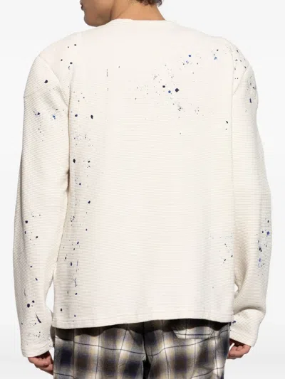 Misbhv Printed Long-sleeve T-shirt In Neutral