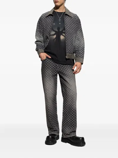 Misbhv Printed Vintage T-shirt In Black