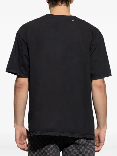 Misbhv Printed Vintage T-shirt In Black