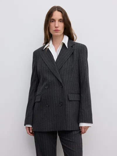 House Of Dagmar Db Classic Blazer In Multi