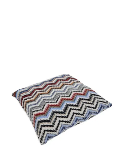 Missoni Zigzag-pattern Cushion (40cm X 40cm) In Multi