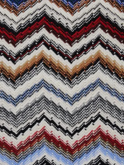 Missoni Zigzag-pattern Cushion (40cm X 40cm) In Multi