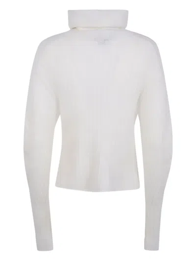 Mrz Cardigan Sleeve Detail Clothing In White