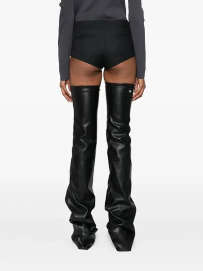 Entire Studios Low-rise Shorts In Gray