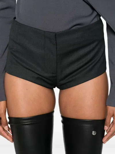 Entire Studios Low-rise Shorts In Gray