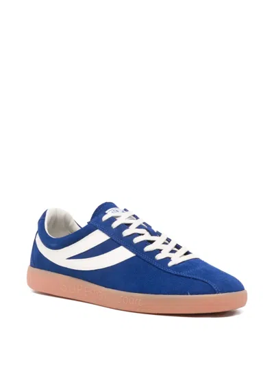 Superga 1960 Capri Sport Stripe Sneakers In Blue