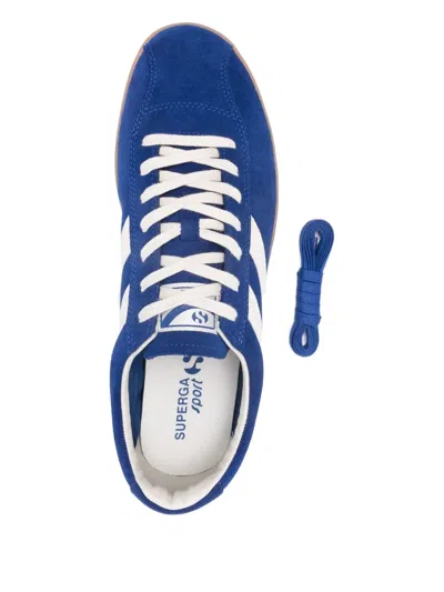 Superga 1960 Capri Sport Stripe Sneakers In Blue