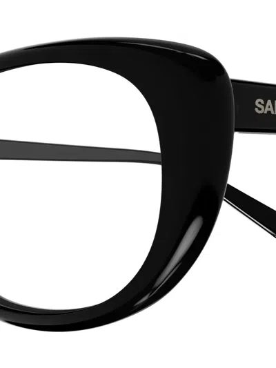 Saint Laurent Full-frame Plain Mirror In Black