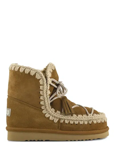 Mou Eskimo 18 Ankle Boots In Brown