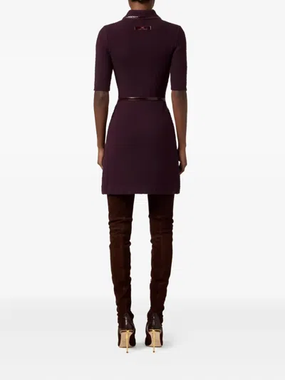 Elisabetta Franchi Dresses Merlot In Purple