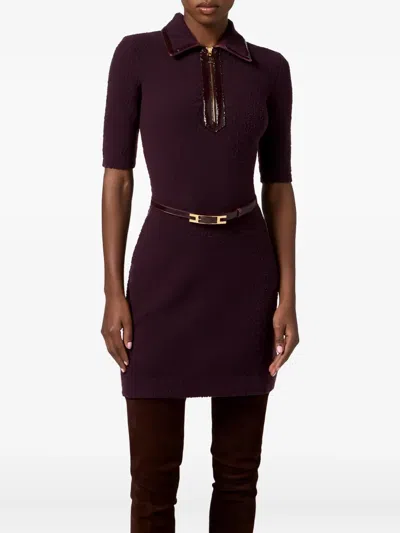 Elisabetta Franchi Dresses Merlot In Purple