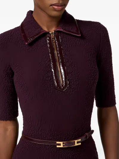 Elisabetta Franchi Dresses Merlot In Purple