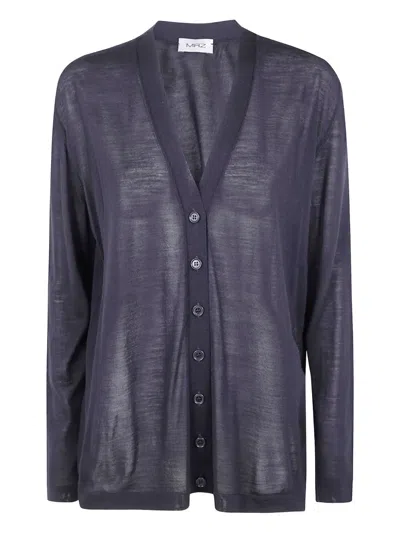 Mrz Basic Cardigan Clothing In Black