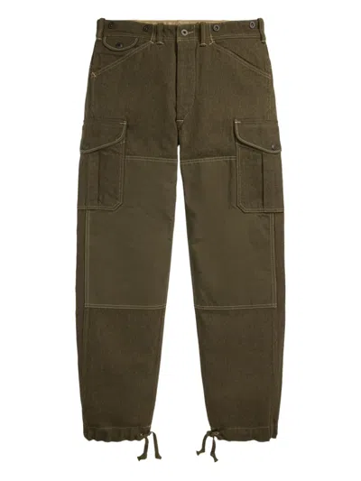 Rrl Byron Cargo Pants In Green