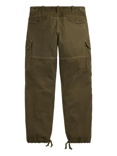 Rrl Byron Cargo Pants In Green