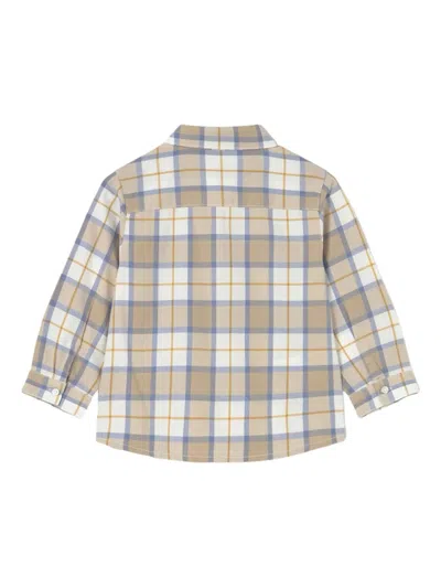 Mayoral Checkered Shirt In Multi