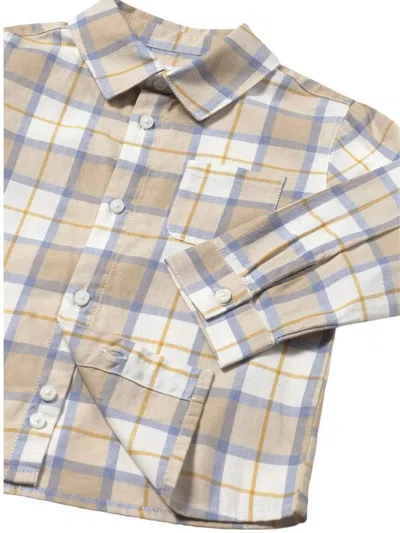 Mayoral Checkered Shirt In Multi