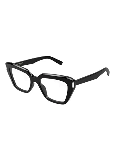 Saint Laurent Full-frame Plain Mirror In Black