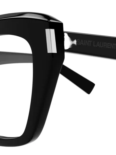 Saint Laurent Full-frame Plain Mirror In Black